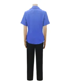 The Last of Us Ellie Cosplay Costume Blue Shirt