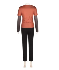 The Last of Us Ellie Cosplay Costume Orange Shirt