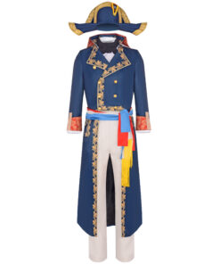 Napoleon Medieval Courtly Retro Knight Cosplay Costume