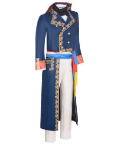 Napoleon Medieval Courtly Retro Knight Cosplay Costume