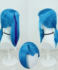 League of Legends LOL Jinx Cosplay Wig