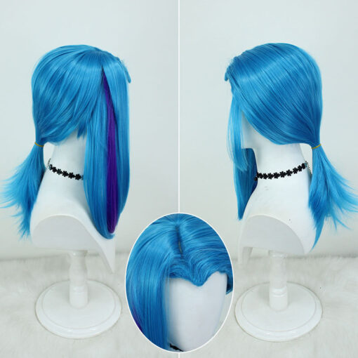 League of Legends LOL Jinx Cosplay Wig