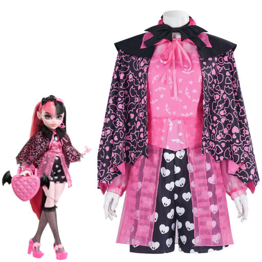 Monster High Dracula Cosplay Costume