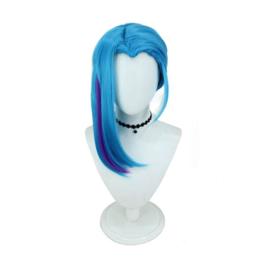 League of Legends LOL Jinx Cosplay Wig