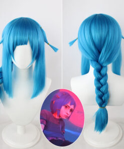 League of Legends LOL Jinx Cosplay Wig