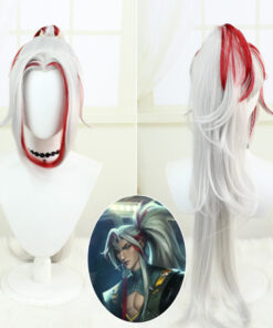 League of Legends Yone-HeartSteel Cosplay Wig