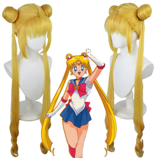 Sailor Moon Tsukino Usagi Cosplay Wig