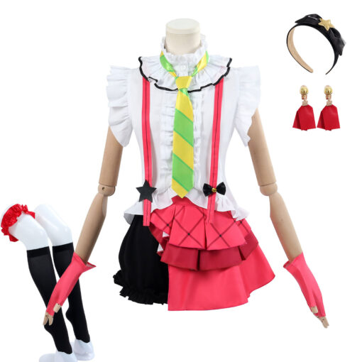 Love Live Hoshizora Rin Cosplay Costume