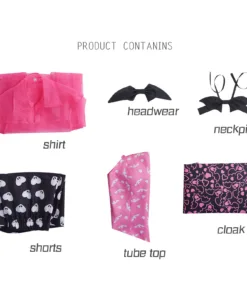 Monster High Dracula Cosplay Costume