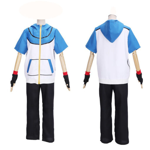 Pokemon Ash Ketchum Cosplay Costume