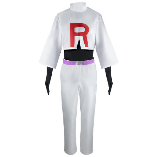 Pokemon Team Rocket James Cosplay Costume