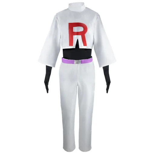 Pokemon Team Rocket James Cosplay Costume