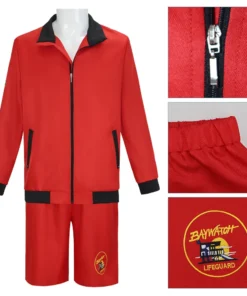 Baywatch Mitch Buchannon Cosplay Costume Lifeguard Costume​