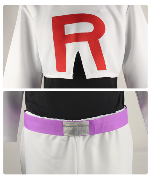 Pokemon Team Rocket James Cosplay Costume