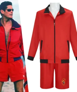 Baywatch Mitch Buchannon Cosplay Costume Lifeguard Costume​