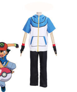 Pokemon Ash Ketchum Cosplay Costume