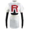 Pokemon Team Rocket Jessie Cosplay Costume