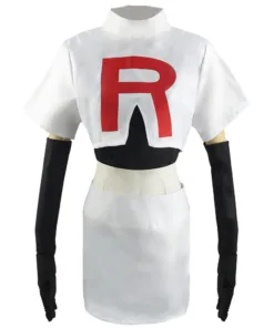 Pokemon Team Rocket Jessie Cosplay Costume
