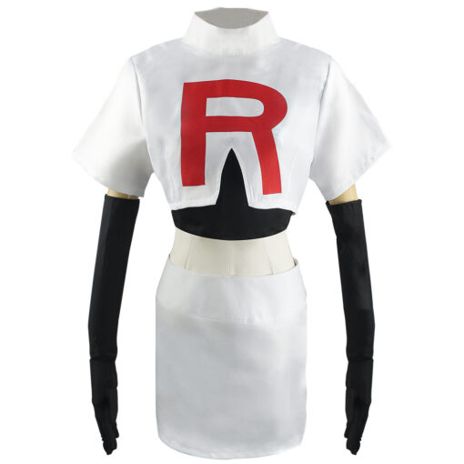 Pokemon Team Rocket Jessie Cosplay Costume