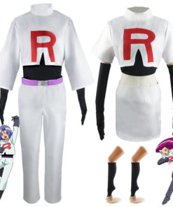 Pokemon Team Rocket James Cosplay Costume