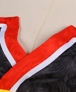 Dead or Alive Nyotengu Cosplay Costume Red & Black Kimono