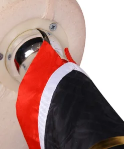 Dead or Alive Nyotengu Cosplay Costume Red & Black Kimono