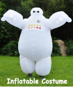 Big Hero 6 BayMax Inflatable Costume Halloween Cosplay Party Outfit for Adult
