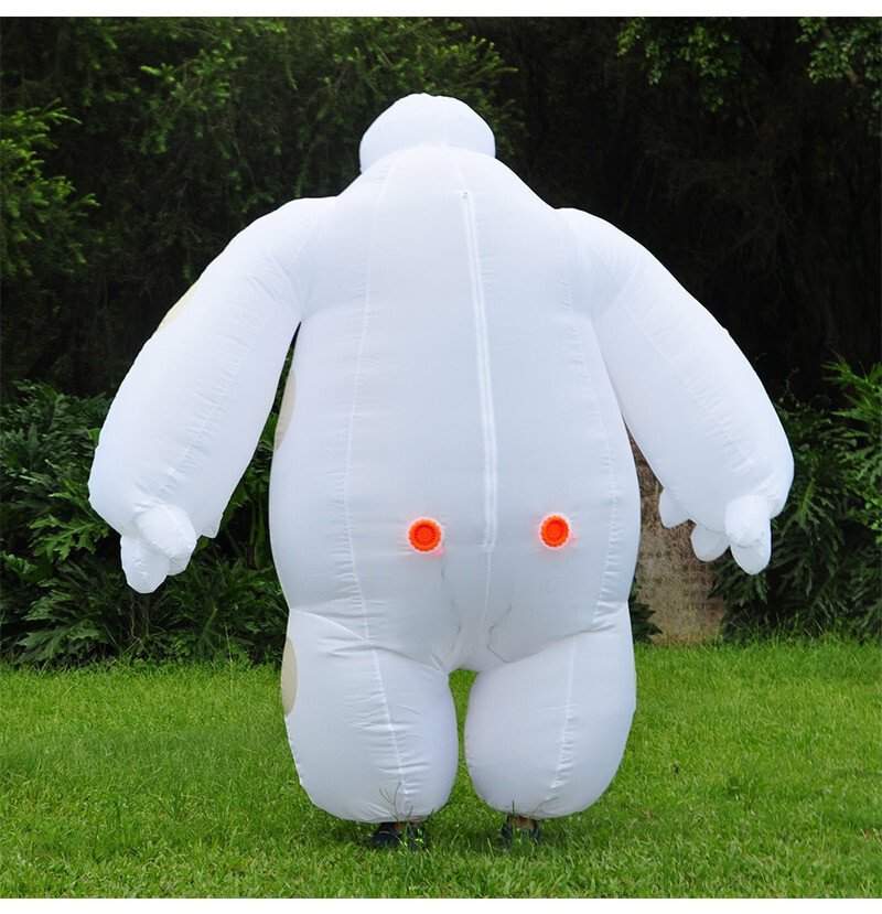 Big Hero 6 BayMax Inflatable Costume Halloween Cosplay Party Outfit for Adult