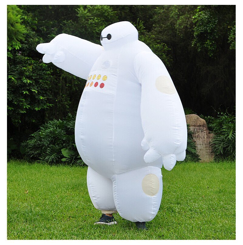 Big Hero 6 BayMax Inflatable Costume Halloween Cosplay Party Outfit for Adult
